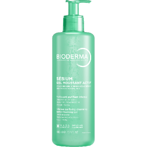 Gel moussant actif