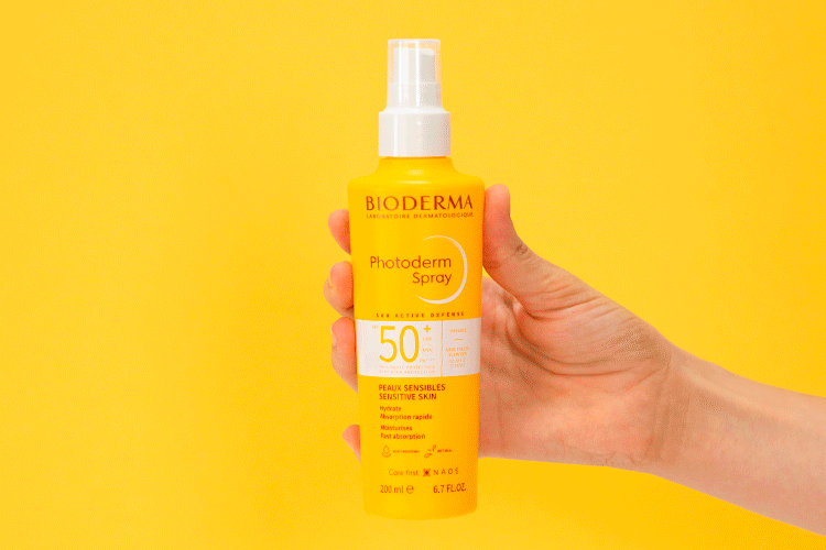 Spray Invisible SPF50+ - Instruction for use
