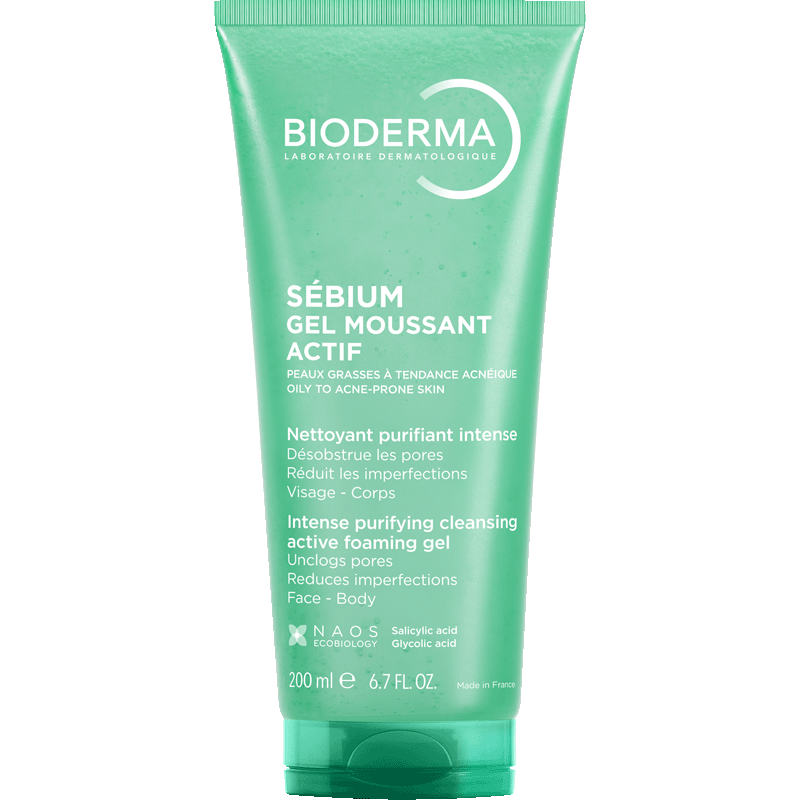 Gel moussant actif