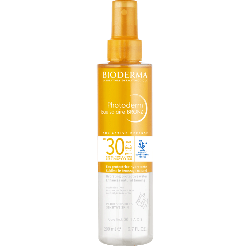 Eau solaire BRONZ SPF30