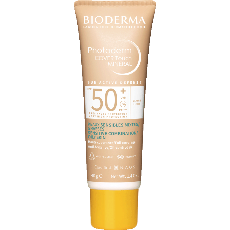 COVER TOUCH MINERAL FPS 50+ TONO CLARO