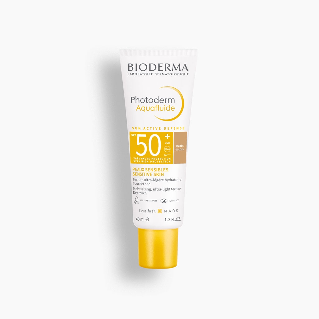 AQUAFLUIDO FPS 50+ TONO DORADO 40 ml