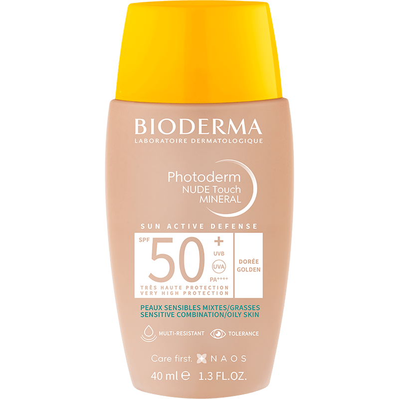 NUDE Touch MINERAL SPF50+ dorée