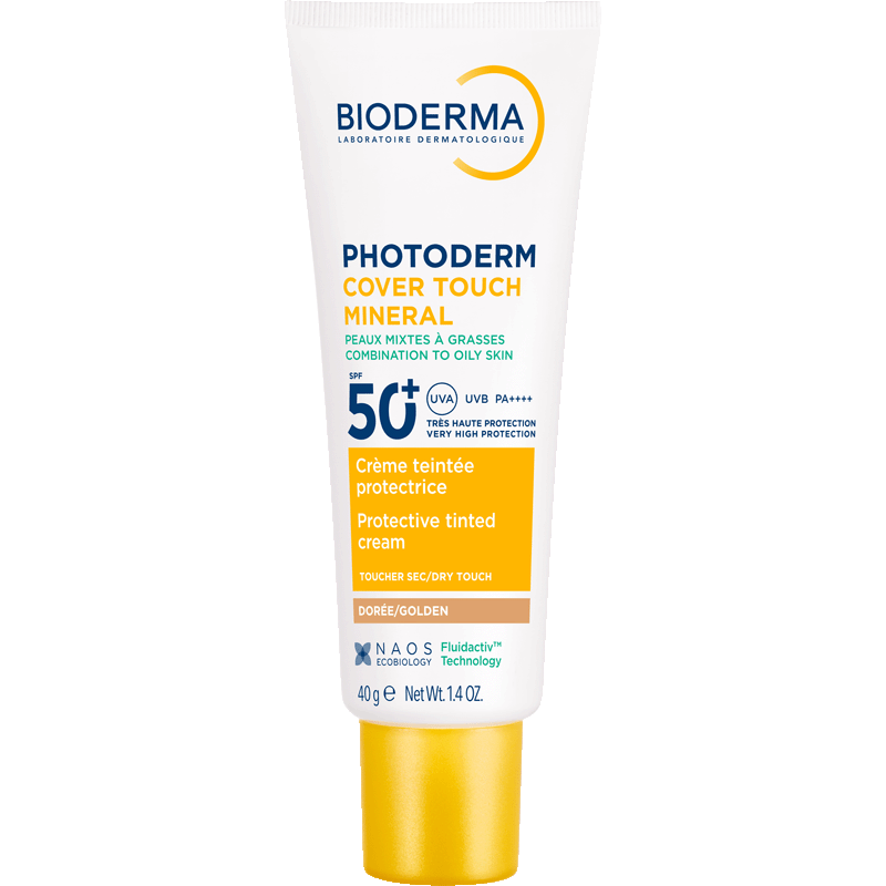 COVER TOUCH MINERAL FPS 50+ TONO DORADO