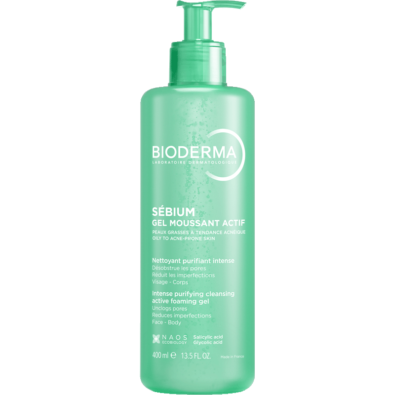 Gel moussant actif