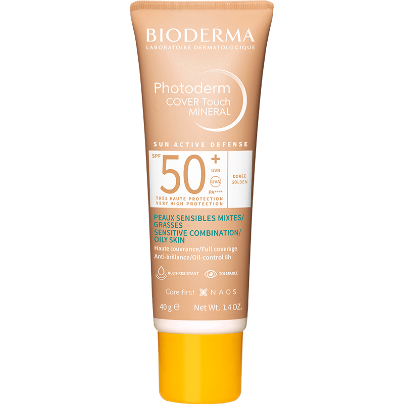 COVER Touch MINERAL SPF50+ dourado