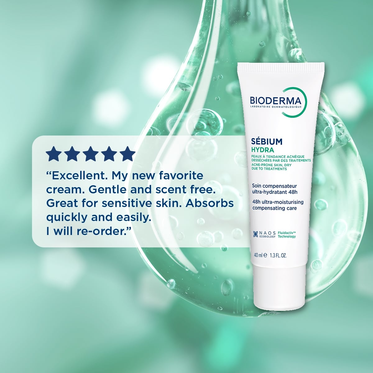 Sébium Hydra | Nourishing moisturizer for oily skin