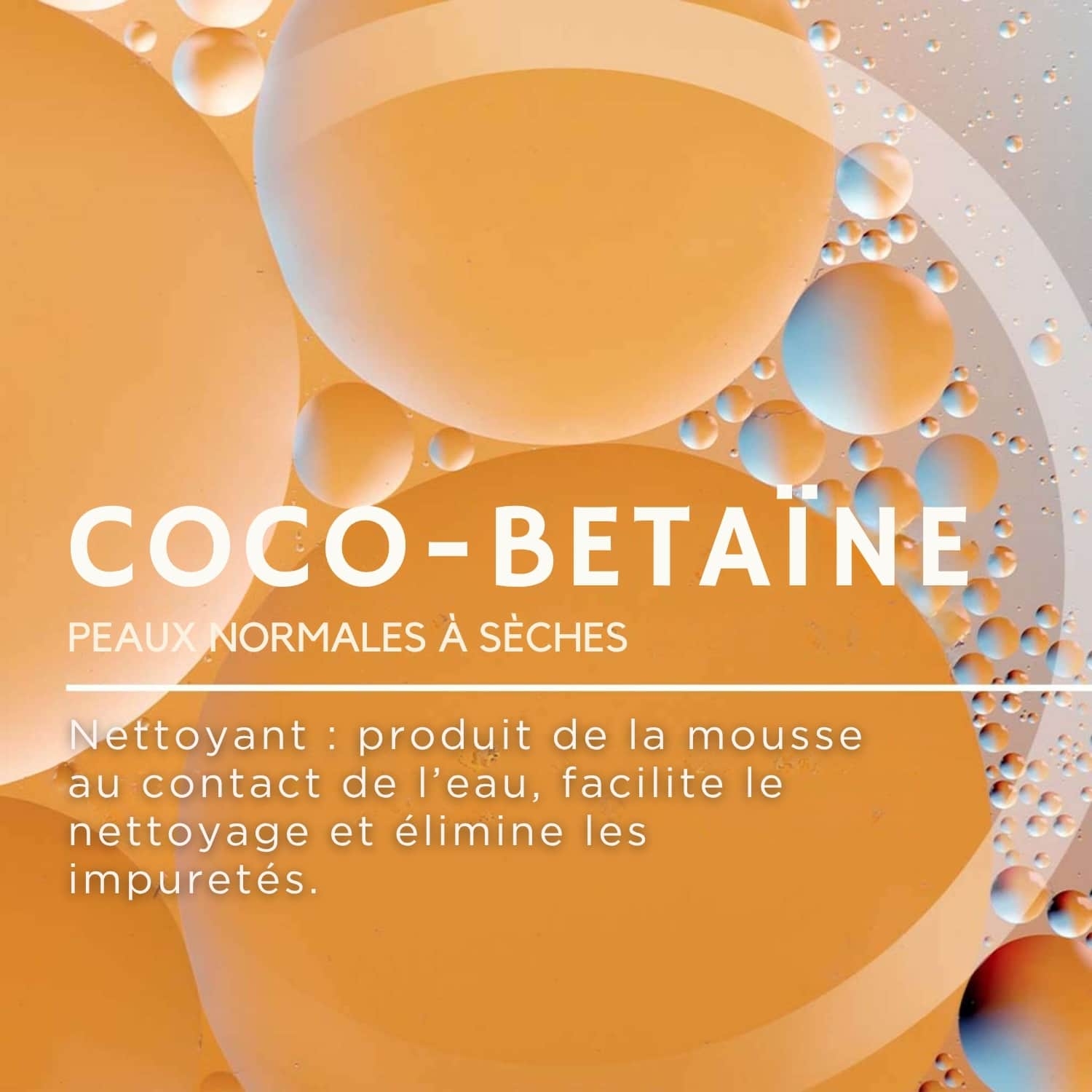 Gel moussant - Composition