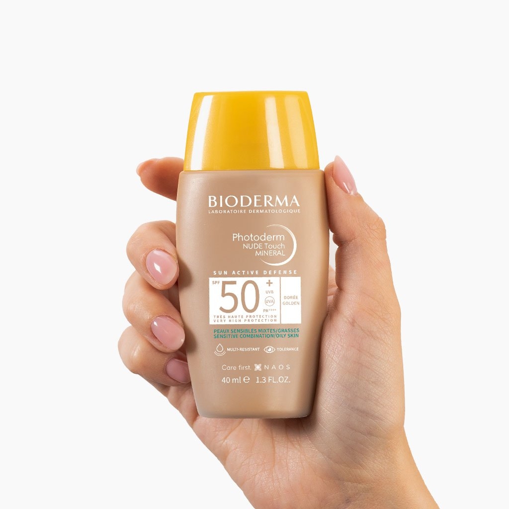 NUDE Touch FPS 50+ Tono dorado 40 ml