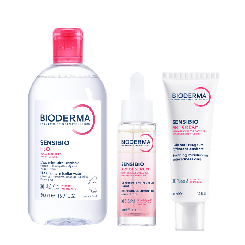 Sensitive skin prone to redness skin routine