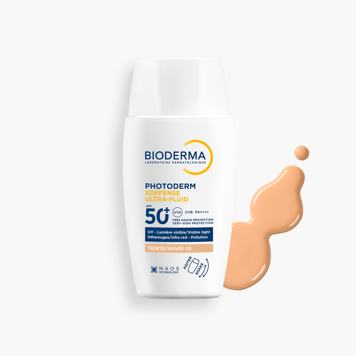 XDefense Ultra-Fluid SPF50+ Tono 02 - Instruction for use