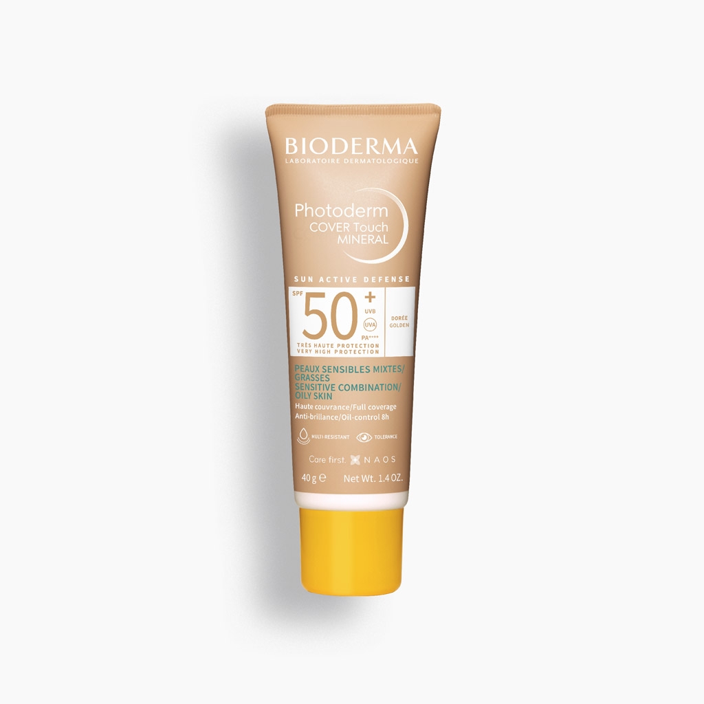 COVER TOUCH MINERAL FPS 50+ TONO DORADO 40 g