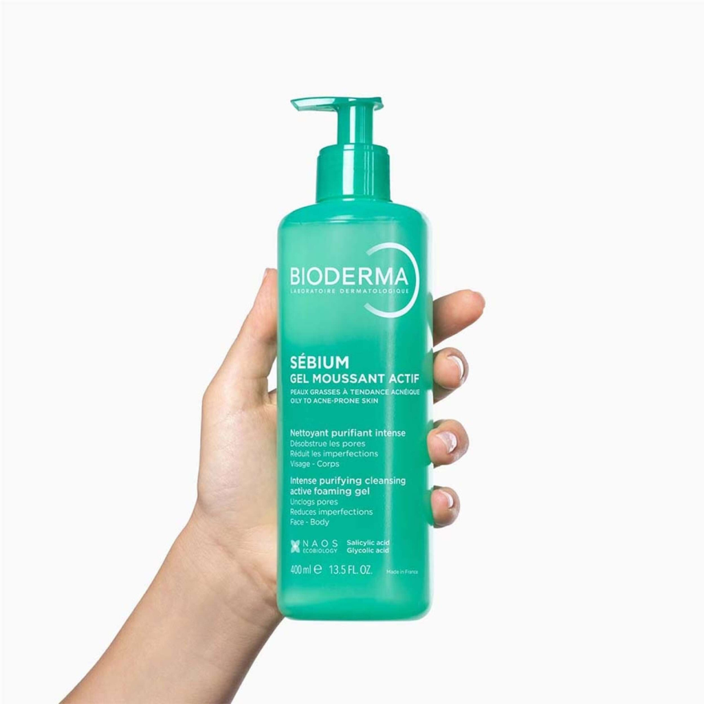 Gel moussant actif 400 ml