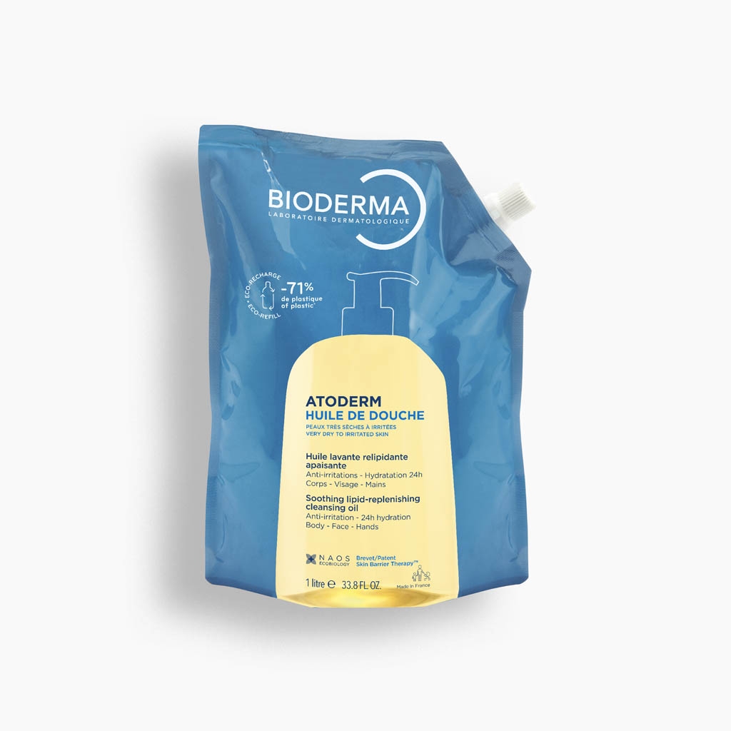 Huile de douche eco-recharge 1L