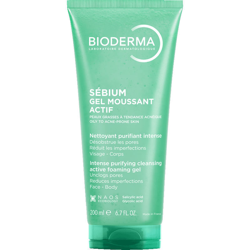 Gel moussant actif