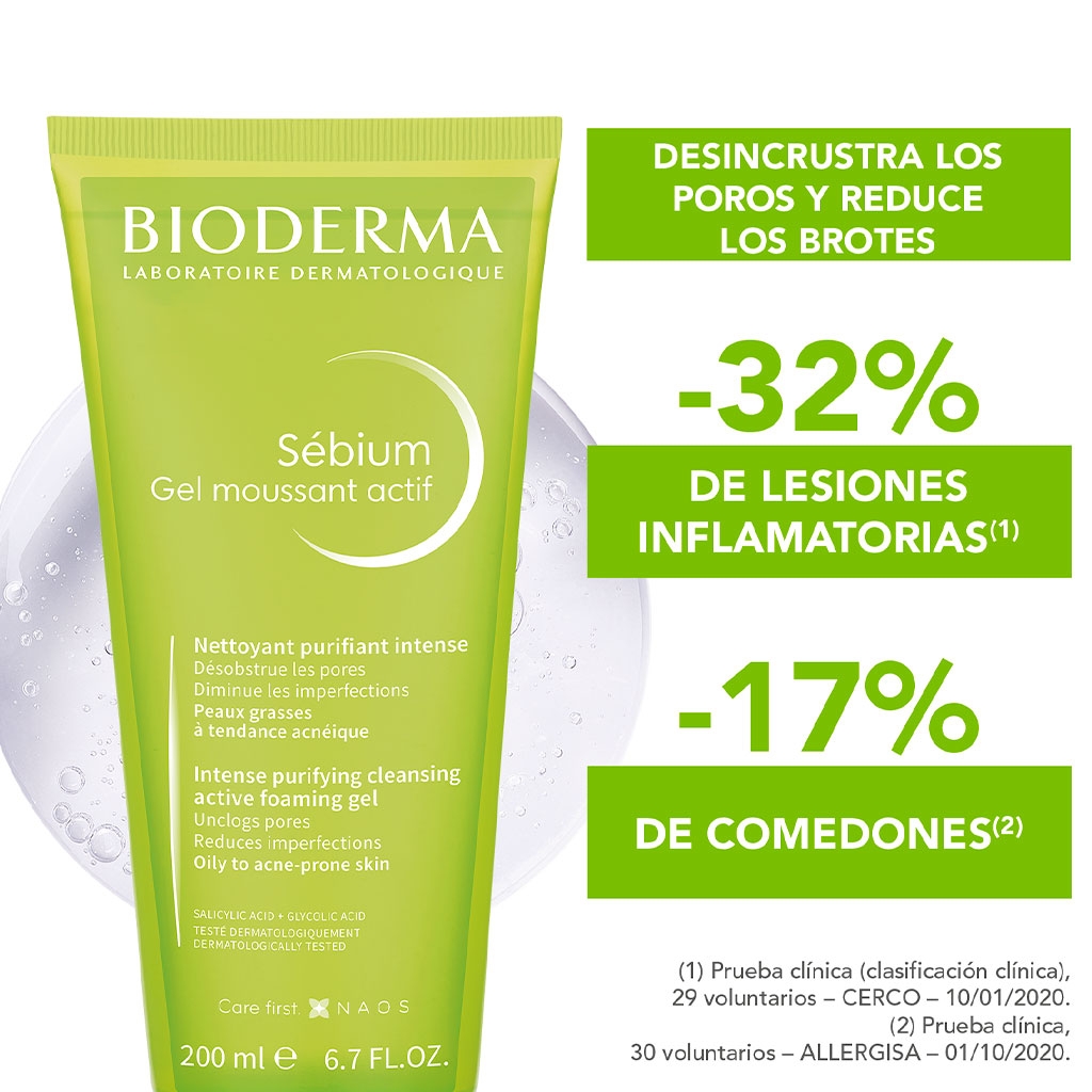 Gel moussant Actif - Proof of Efficacy / Benefits / Still Lifes