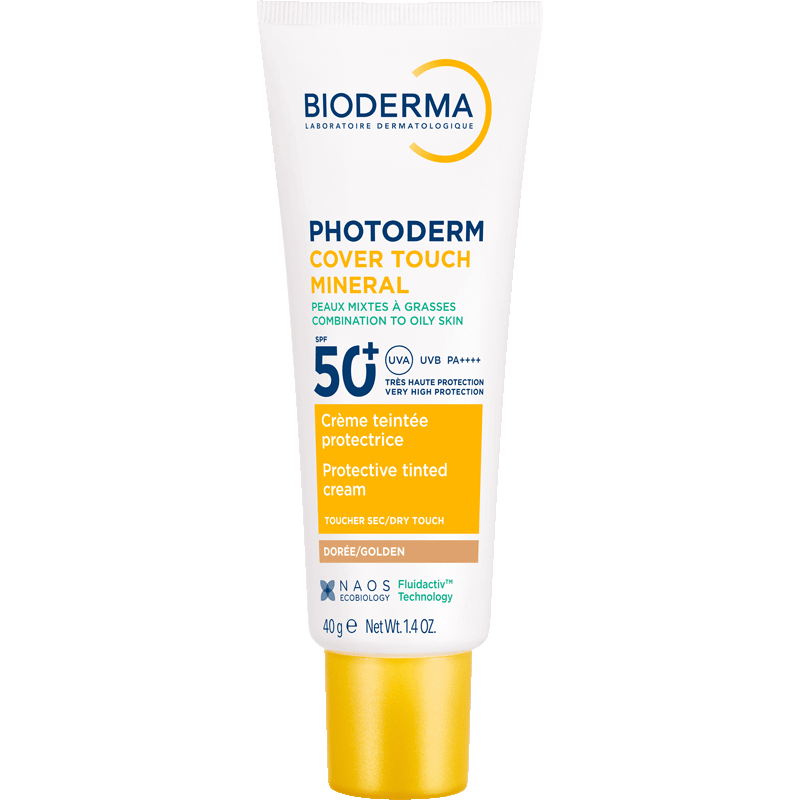 COVER TOUCH MINERAL FPS 50+ TONO DORADO