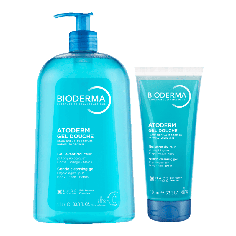 Shower Gel Home and Travel set - Texture, Ecobiological mode of action, Instruction for use, Proof of efficacy/Benefits/Still lives, Composition
