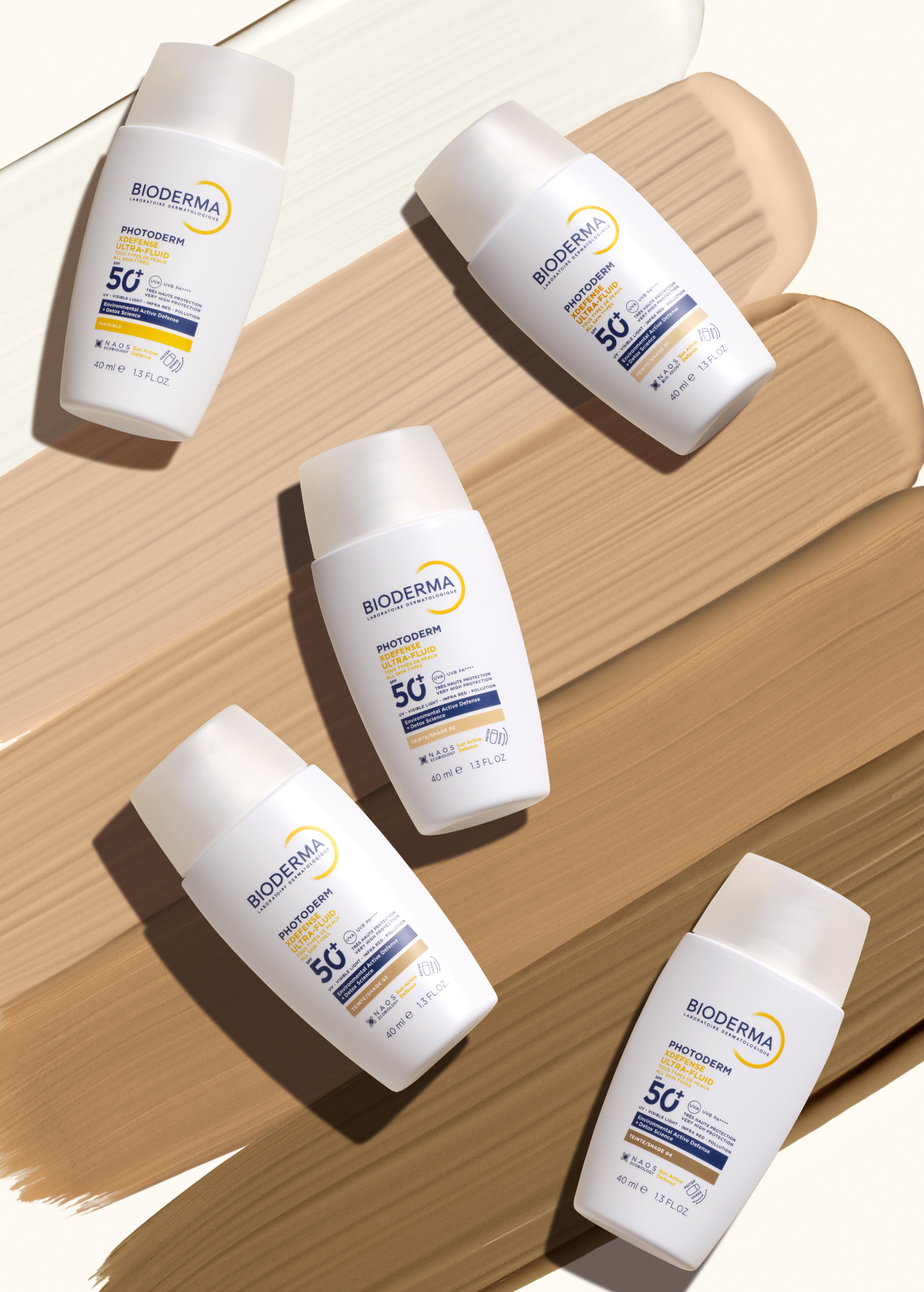 XDEFENSE ULTRA-FLUID SPF50+ TEINTE 01