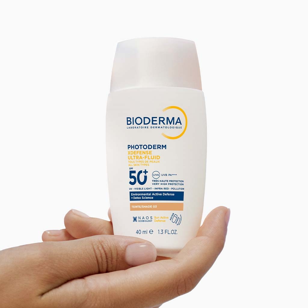 XDefense FPS50+ Tono Dorado 40 ml