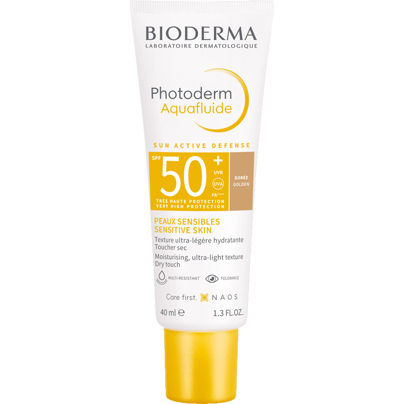 Aquafluide SPF50+ dorée