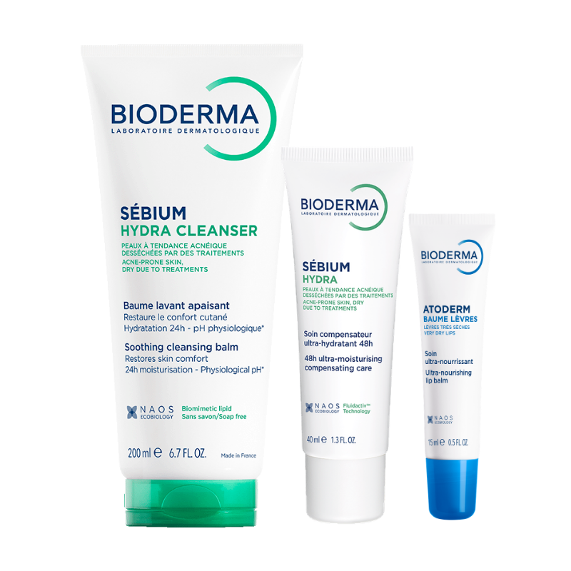 Sebium under and post acne treatment set