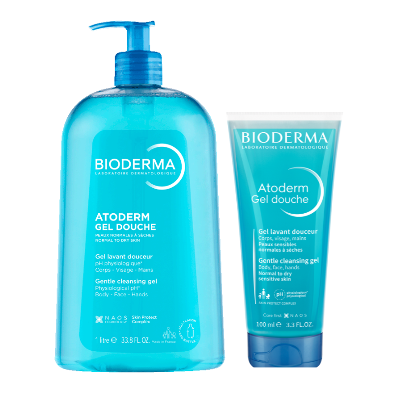 Shower Gel Home and Travel set