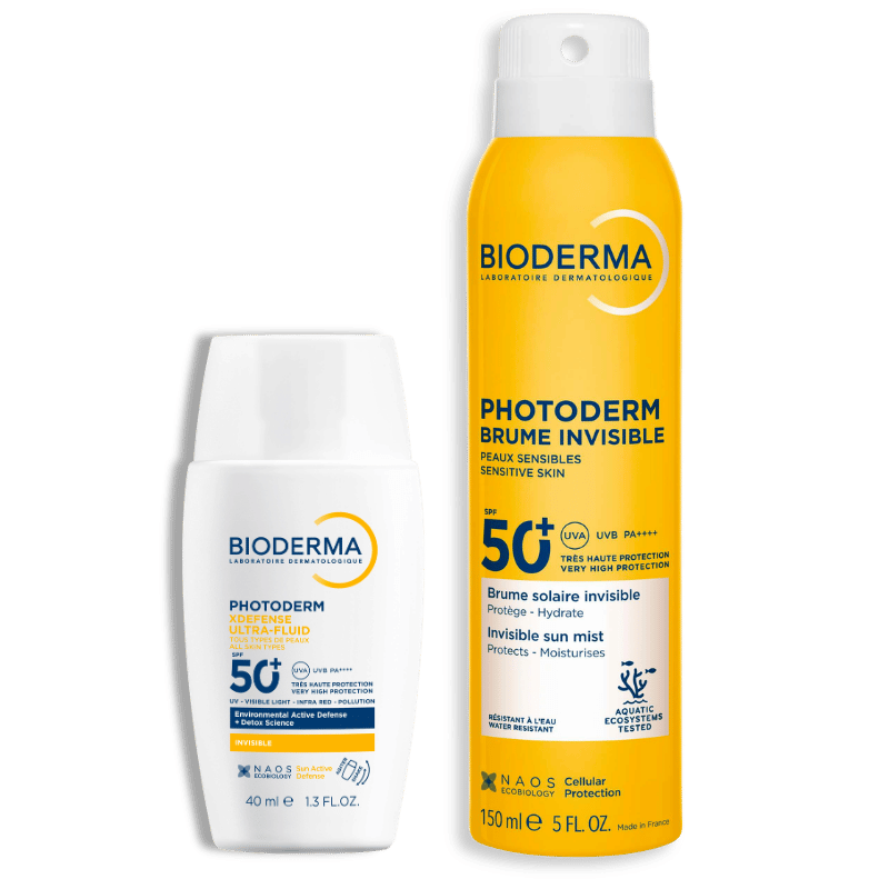 Duo Protection & Fraîcheur : XDefense + Brume Photoderm SPF50