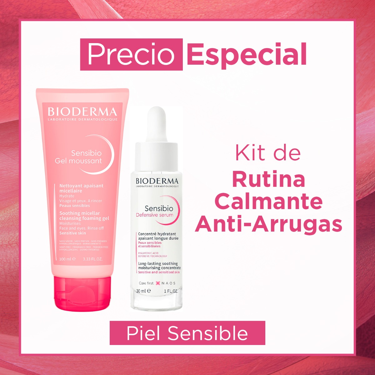 Kit Rutina Calmante y Anti-Arrugas